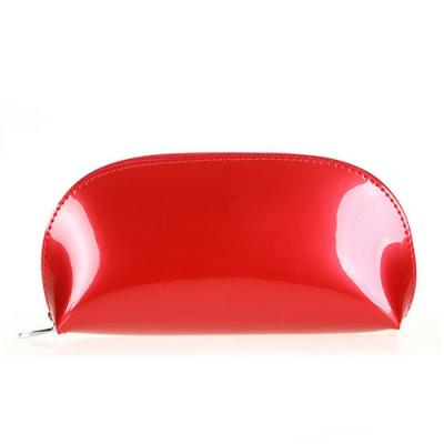 Glossy Patent PU Makeup Bag 12 Colors Multi-Use Pouch